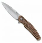 45404 Нож CRKT K406BXP Ripple Stainless Bronze