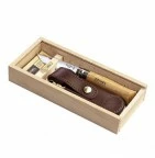 2561 Нож Opinel 8 VRI Olive c чехлом в подарочной коробке